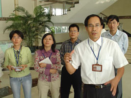 省領(lǐng)導(dǎo)、市領(lǐng)導(dǎo)來我司進(jìn)行視察、指導(dǎo)