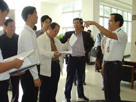 省領導、市領導來我司進行視察、指導