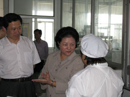 省領(lǐng)導(dǎo)、市領(lǐng)導(dǎo)來我司進(jìn)行視察、指導(dǎo)